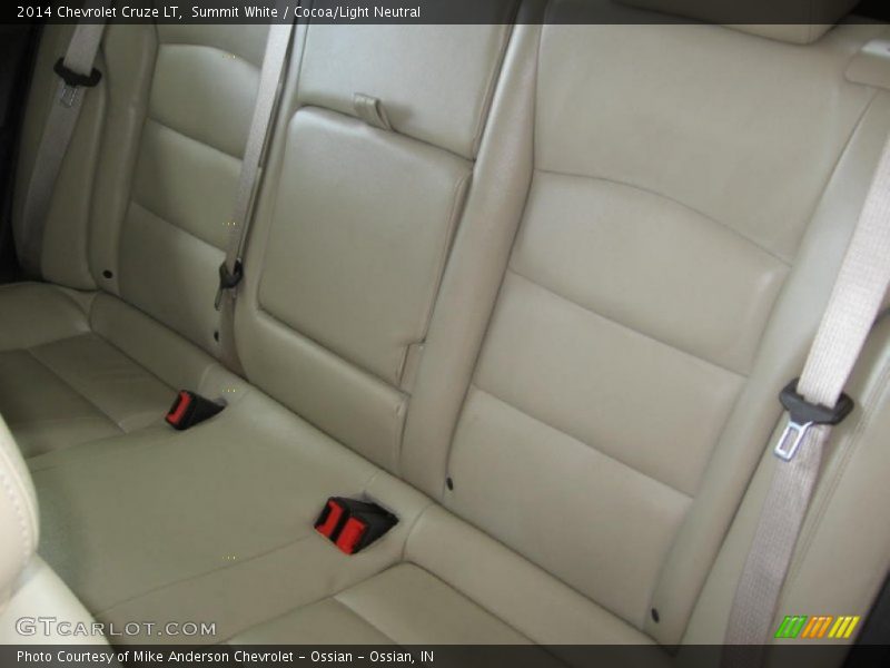Summit White / Cocoa/Light Neutral 2014 Chevrolet Cruze LT