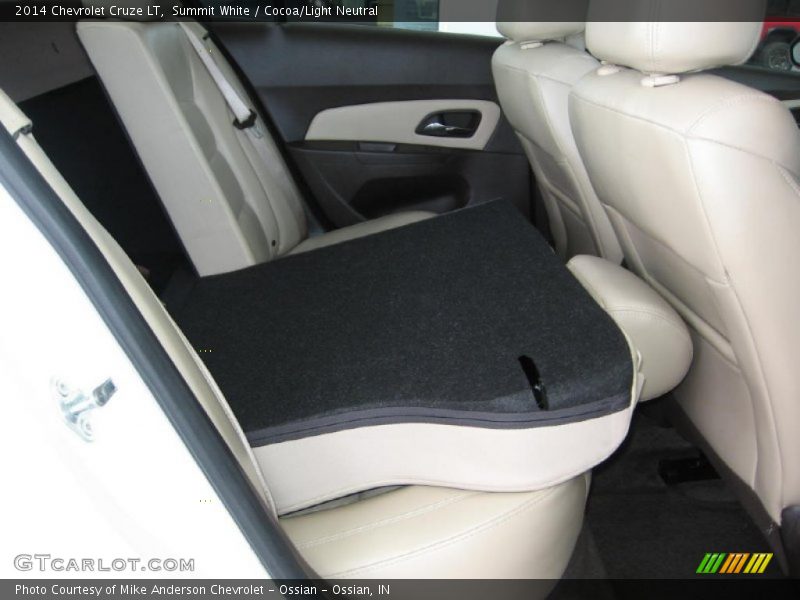 Summit White / Cocoa/Light Neutral 2014 Chevrolet Cruze LT