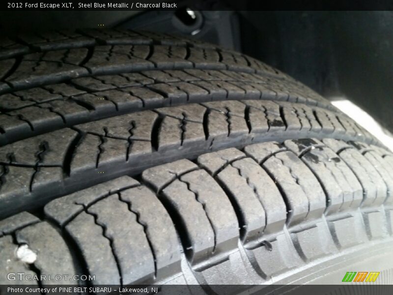 Steel Blue Metallic / Charcoal Black 2012 Ford Escape XLT