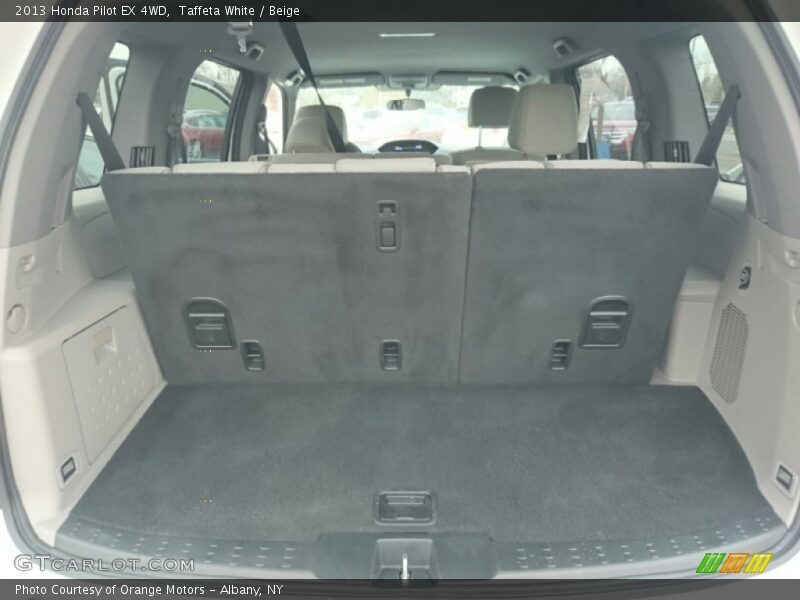 Taffeta White / Beige 2013 Honda Pilot EX 4WD