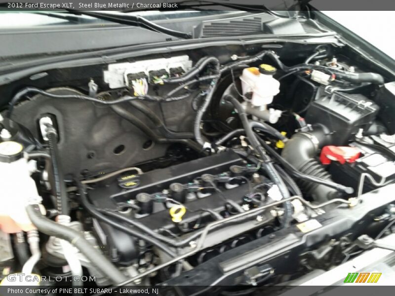 Steel Blue Metallic / Charcoal Black 2012 Ford Escape XLT