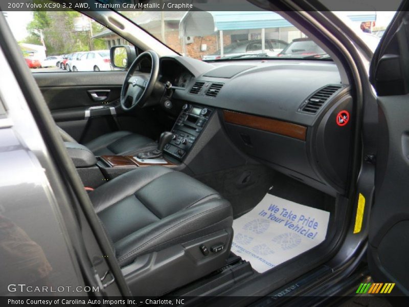 Titanium Gray Metallic / Graphite 2007 Volvo XC90 3.2 AWD