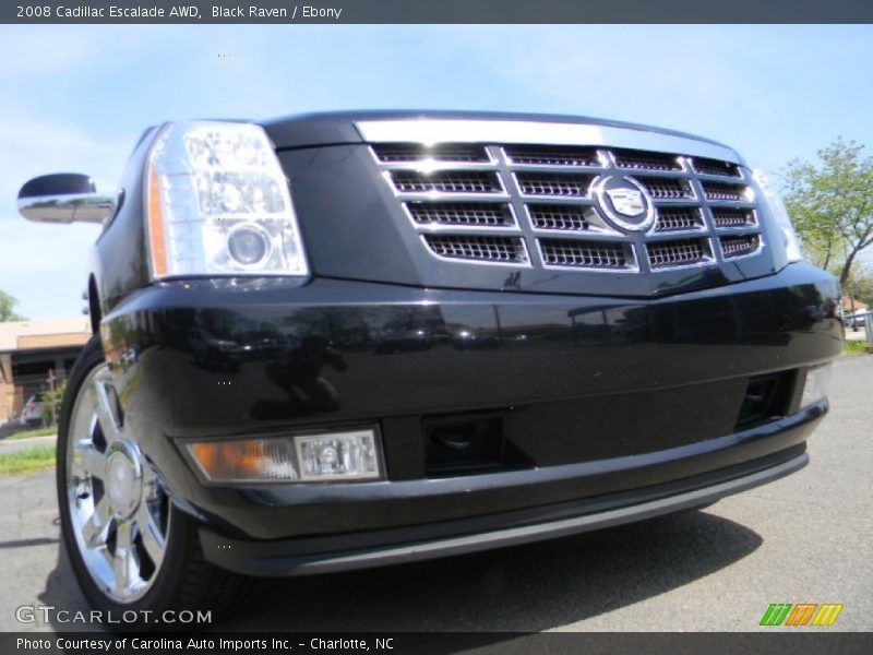 Black Raven / Ebony 2008 Cadillac Escalade AWD