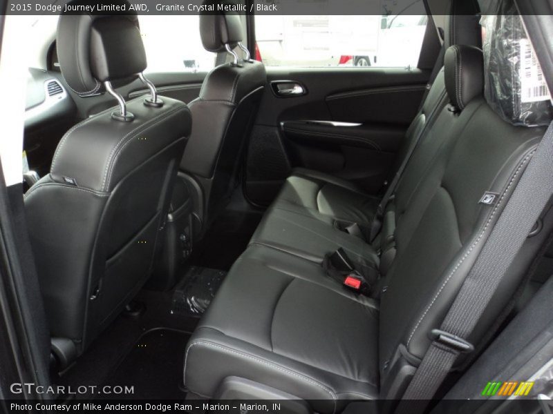 Rear Seat of 2015 Journey Limited AWD