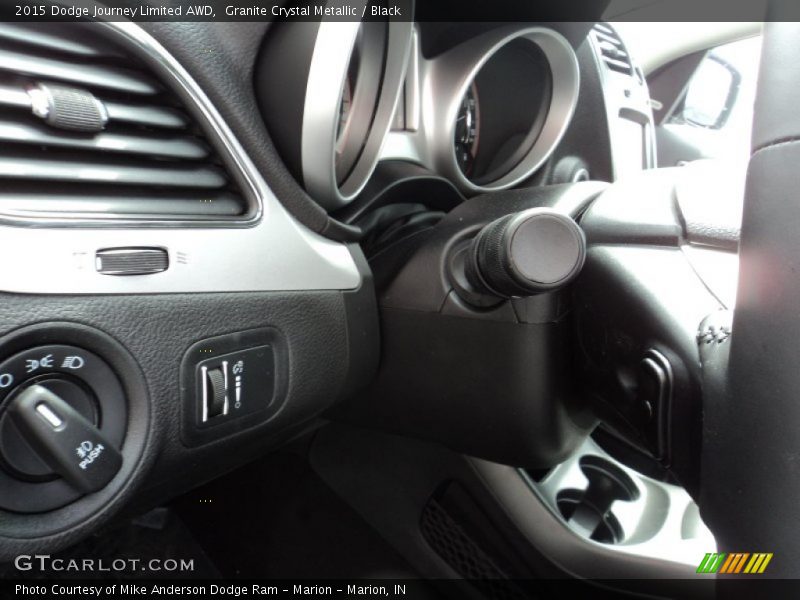 Granite Crystal Metallic / Black 2015 Dodge Journey Limited AWD