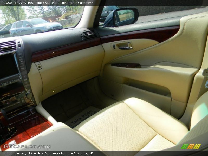 Black Sapphire Blue Pearl / Cashmere 2008 Lexus LS 460