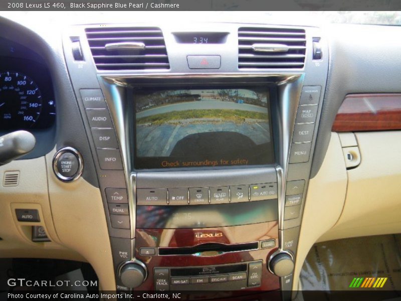 Black Sapphire Blue Pearl / Cashmere 2008 Lexus LS 460