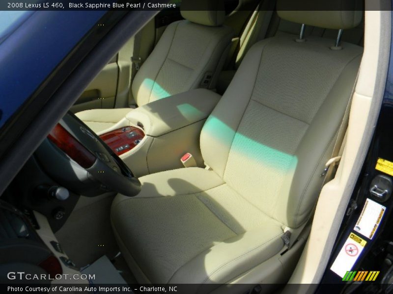 Black Sapphire Blue Pearl / Cashmere 2008 Lexus LS 460