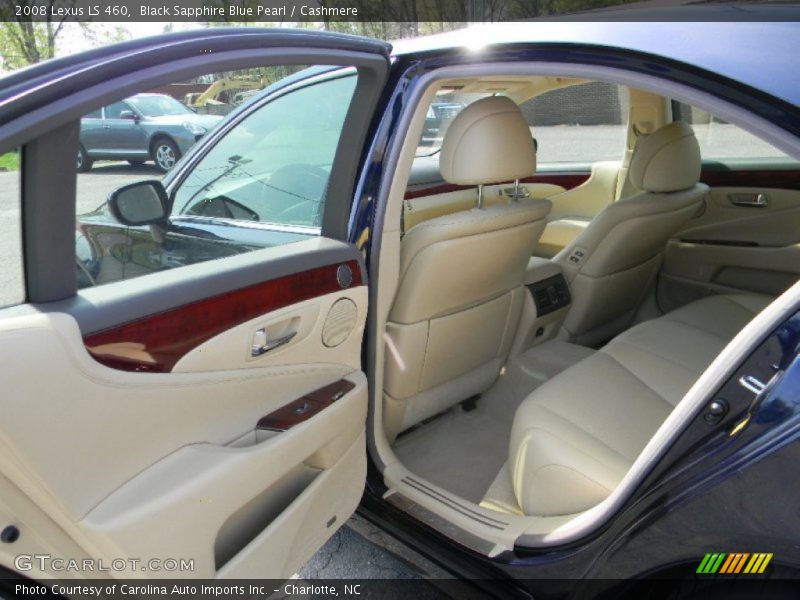 Black Sapphire Blue Pearl / Cashmere 2008 Lexus LS 460