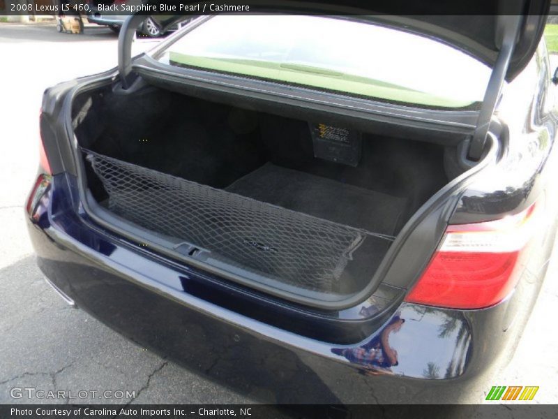 Black Sapphire Blue Pearl / Cashmere 2008 Lexus LS 460