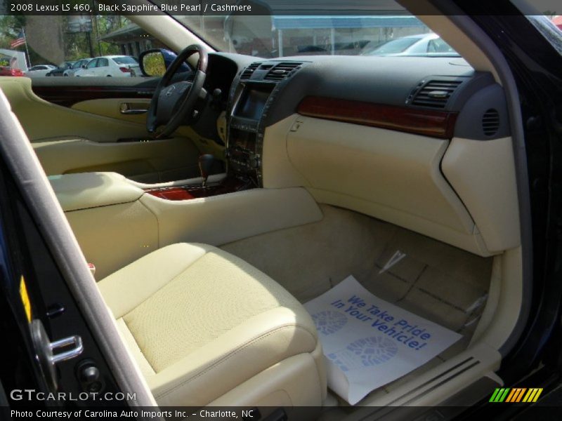 Black Sapphire Blue Pearl / Cashmere 2008 Lexus LS 460