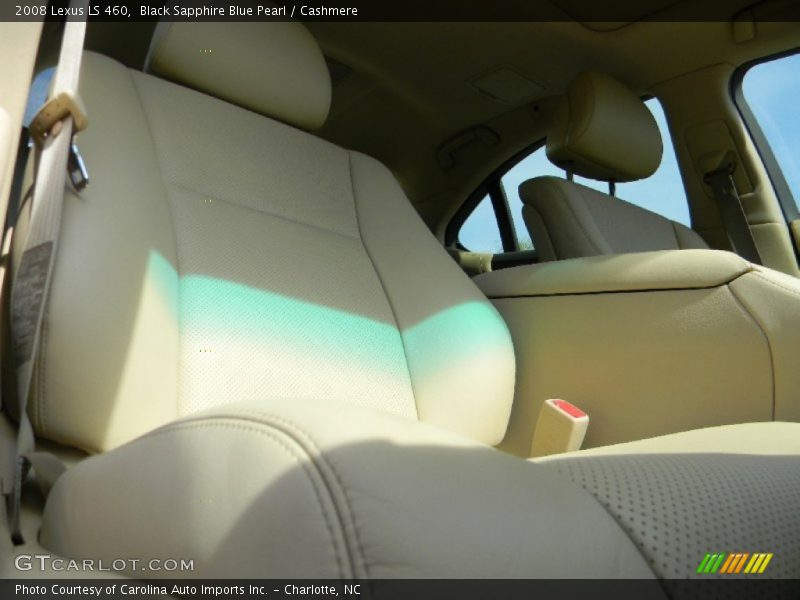 Black Sapphire Blue Pearl / Cashmere 2008 Lexus LS 460