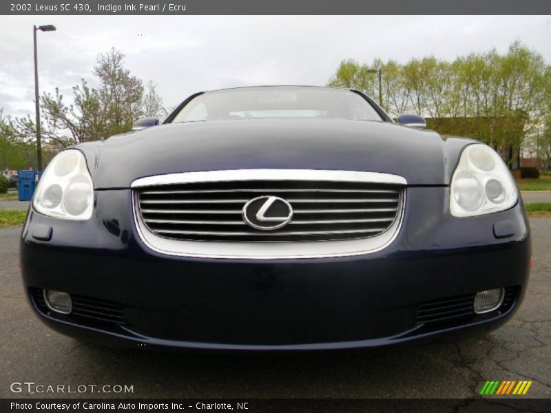Indigo Ink Pearl / Ecru 2002 Lexus SC 430