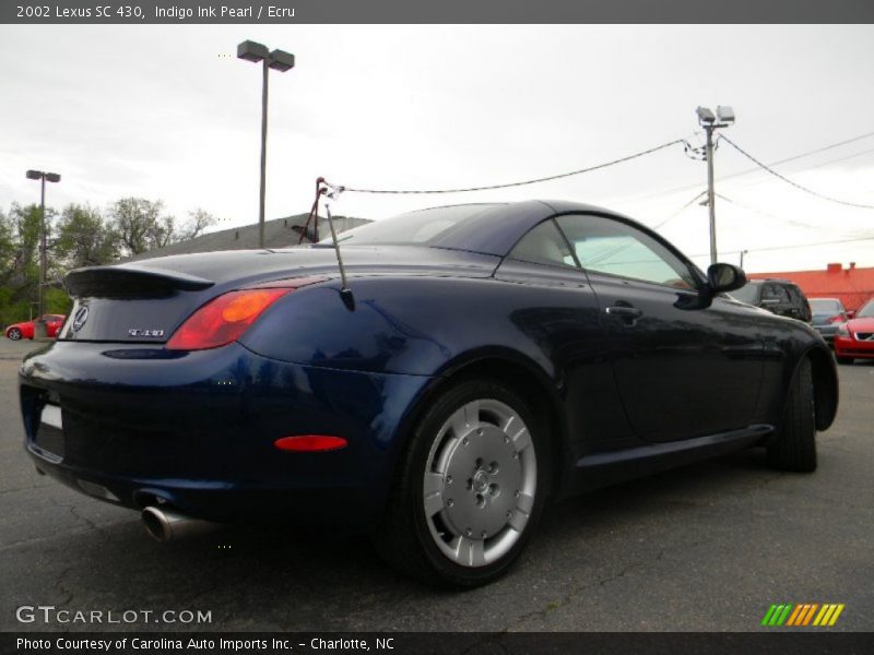 Indigo Ink Pearl / Ecru 2002 Lexus SC 430