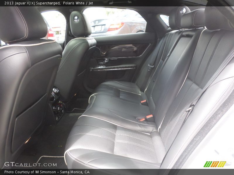 Rear Seat of 2013 XJ XJ Supercharged