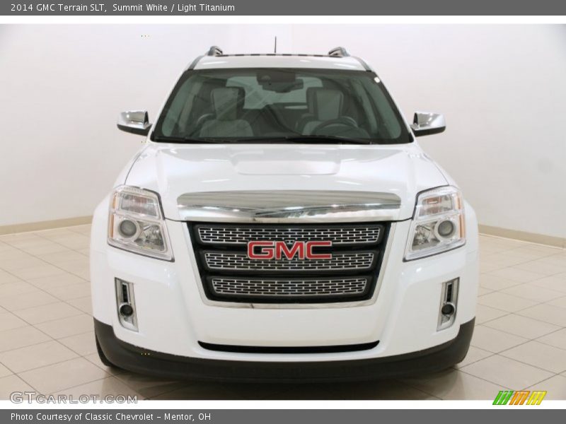 Summit White / Light Titanium 2014 GMC Terrain SLT