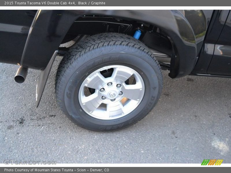 Black / Graphite 2015 Toyota Tacoma V6 Double Cab 4x4
