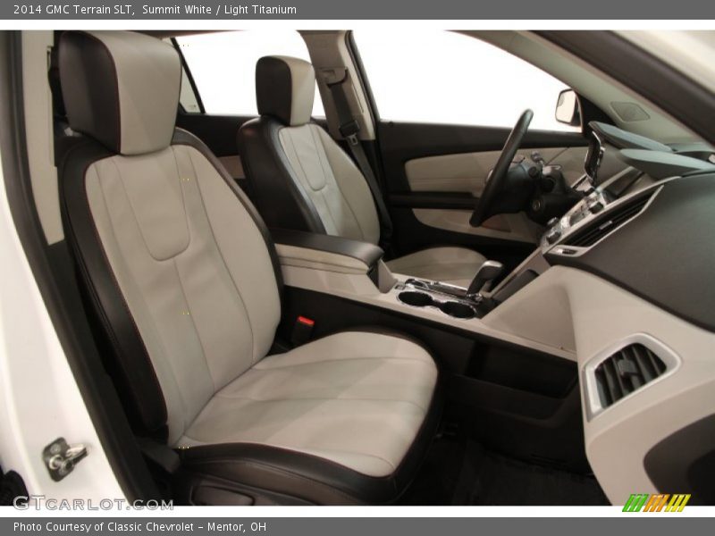 Front Seat of 2014 Terrain SLT