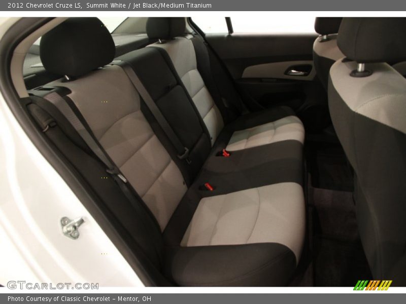 Summit White / Jet Black/Medium Titanium 2012 Chevrolet Cruze LS