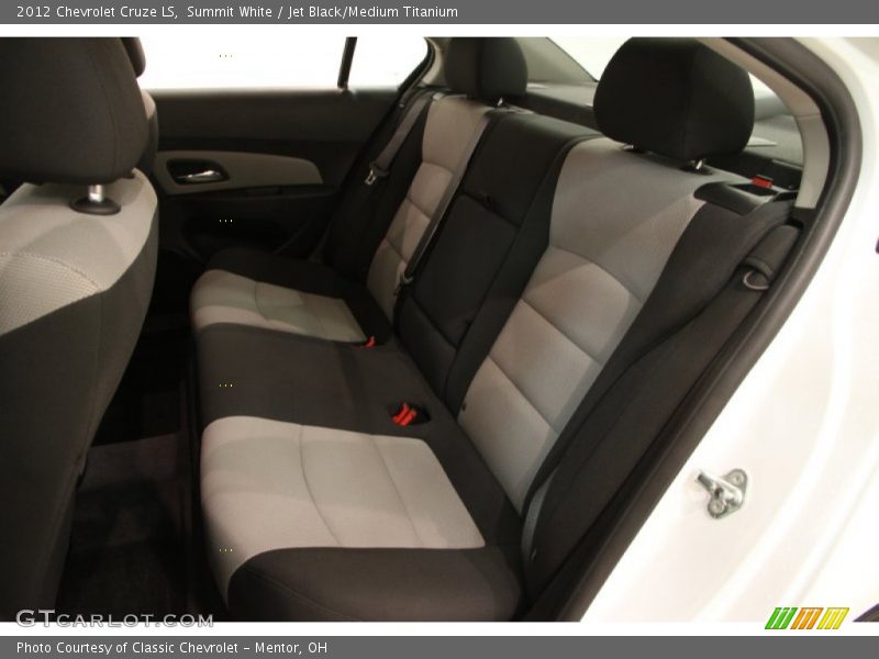 Summit White / Jet Black/Medium Titanium 2012 Chevrolet Cruze LS