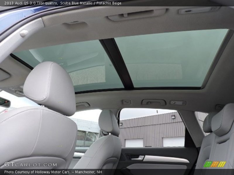 Sunroof of 2013 Q5 3.0 TFSI quattro