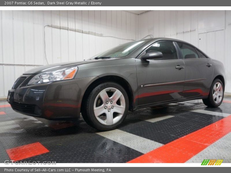 Dark Steel Gray Metallic / Ebony 2007 Pontiac G6 Sedan