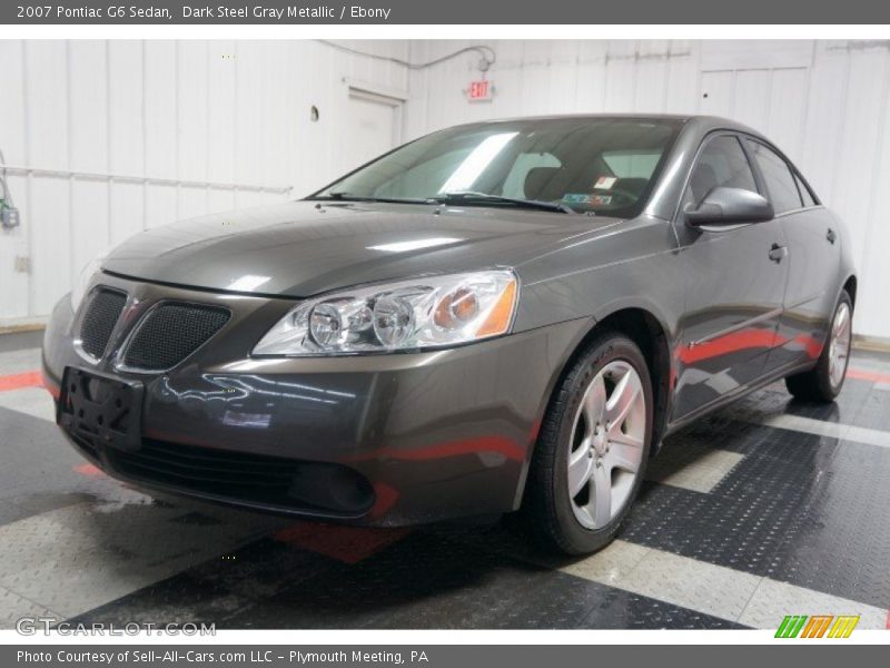 Dark Steel Gray Metallic / Ebony 2007 Pontiac G6 Sedan