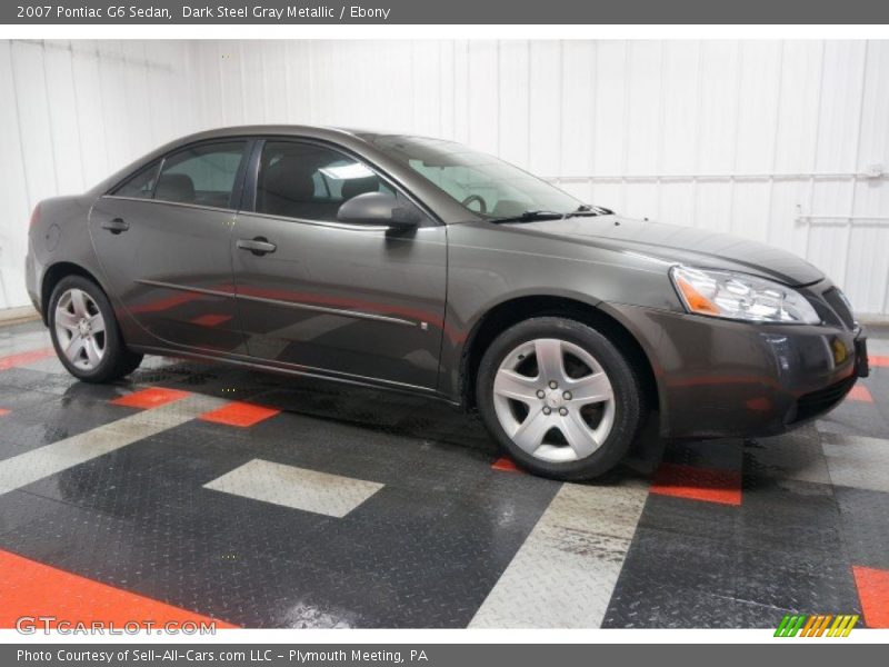 Dark Steel Gray Metallic / Ebony 2007 Pontiac G6 Sedan