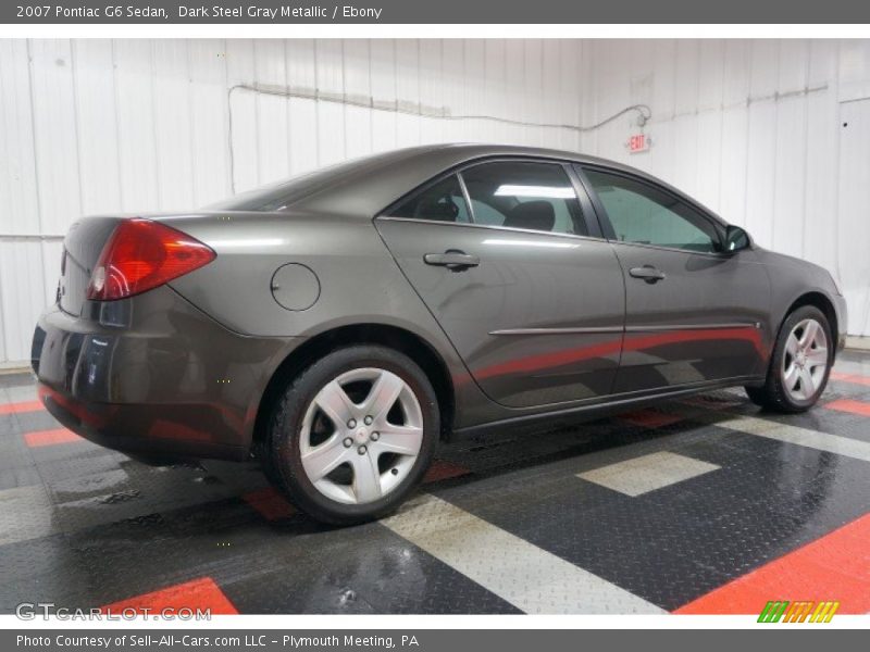 Dark Steel Gray Metallic / Ebony 2007 Pontiac G6 Sedan
