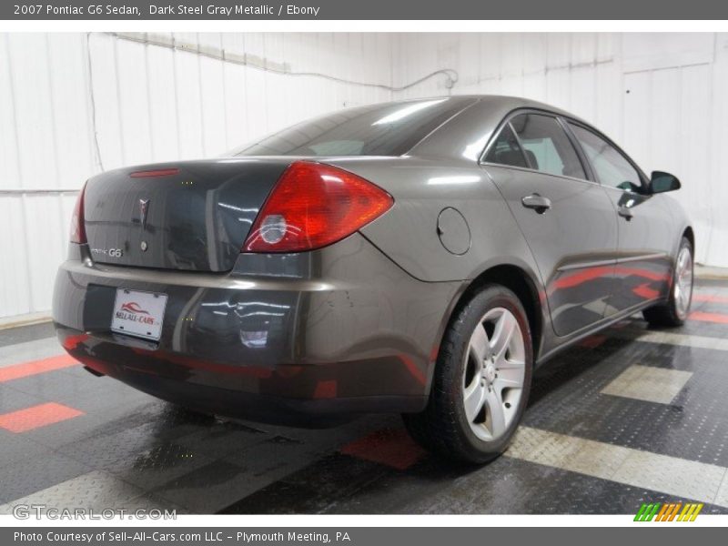Dark Steel Gray Metallic / Ebony 2007 Pontiac G6 Sedan
