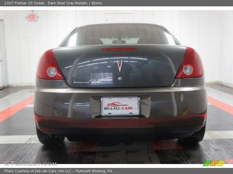Dark Steel Gray Metallic / Ebony 2007 Pontiac G6 Sedan