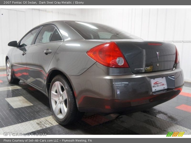 Dark Steel Gray Metallic / Ebony 2007 Pontiac G6 Sedan
