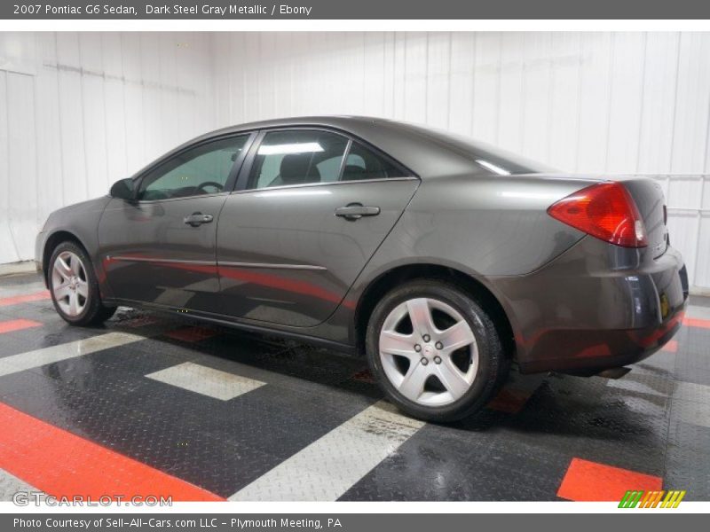 Dark Steel Gray Metallic / Ebony 2007 Pontiac G6 Sedan