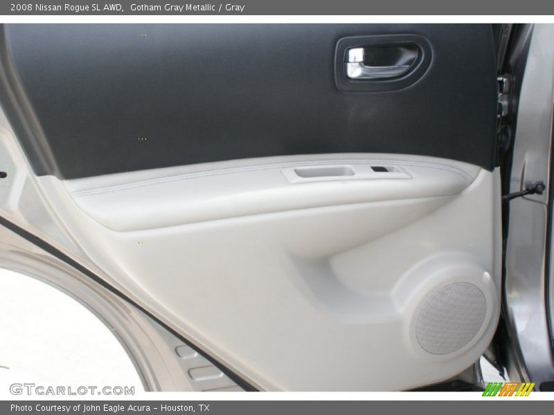Gotham Gray Metallic / Gray 2008 Nissan Rogue SL AWD
