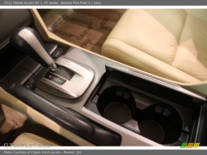 Basque Red Pearl II / Ivory 2012 Honda Accord EX-L V6 Sedan