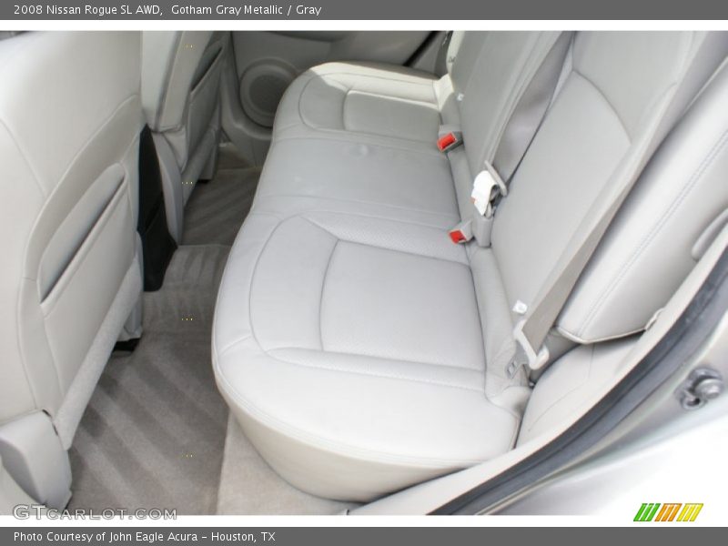 Gotham Gray Metallic / Gray 2008 Nissan Rogue SL AWD