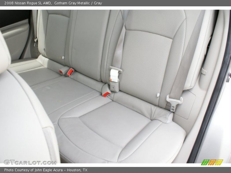 Gotham Gray Metallic / Gray 2008 Nissan Rogue SL AWD