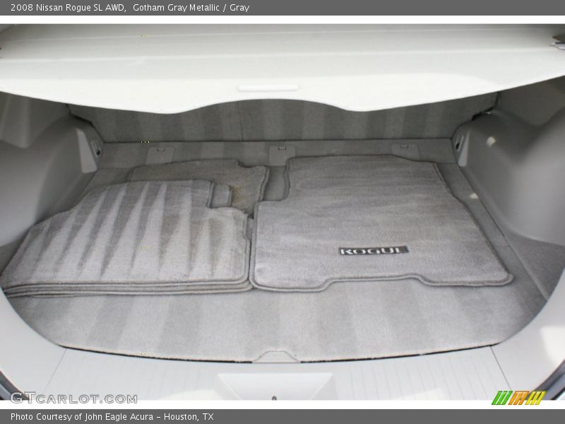 Gotham Gray Metallic / Gray 2008 Nissan Rogue SL AWD
