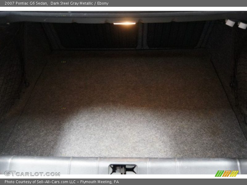 Dark Steel Gray Metallic / Ebony 2007 Pontiac G6 Sedan