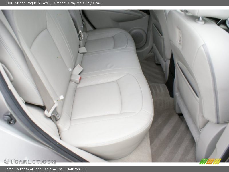 Gotham Gray Metallic / Gray 2008 Nissan Rogue SL AWD