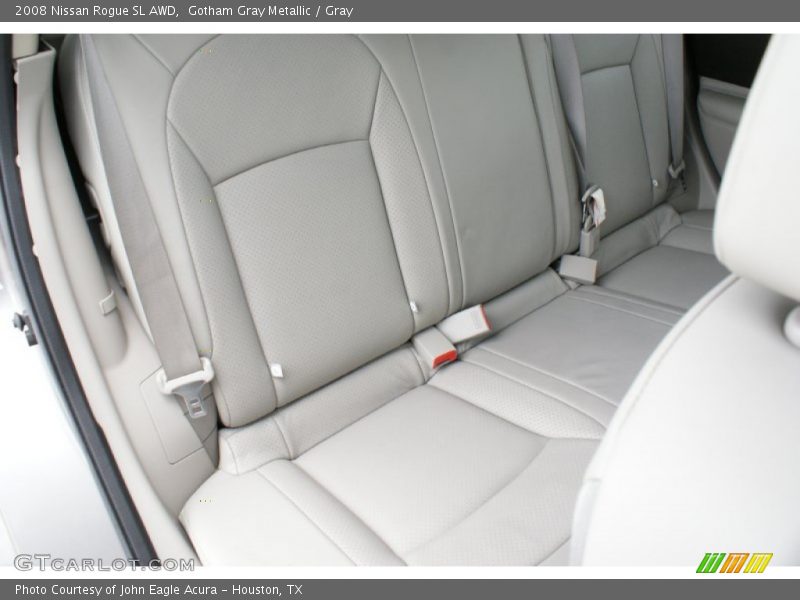 Gotham Gray Metallic / Gray 2008 Nissan Rogue SL AWD