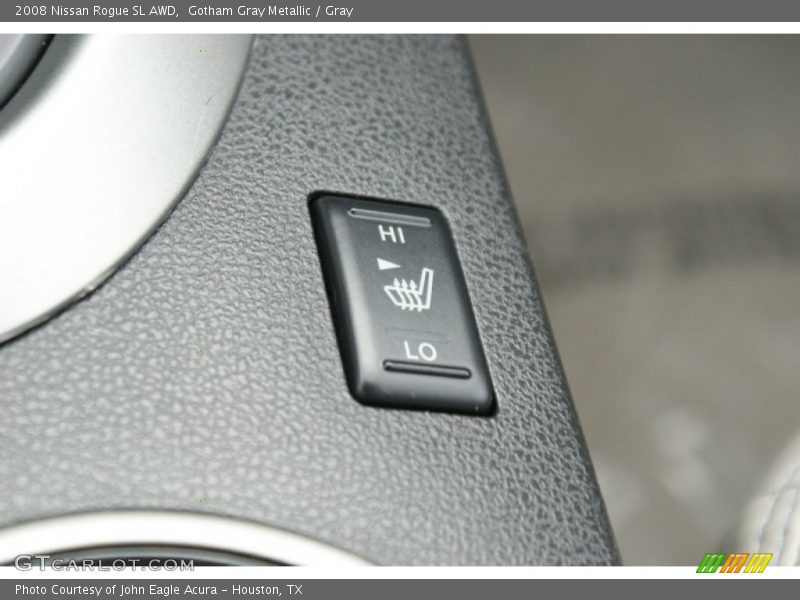 Gotham Gray Metallic / Gray 2008 Nissan Rogue SL AWD
