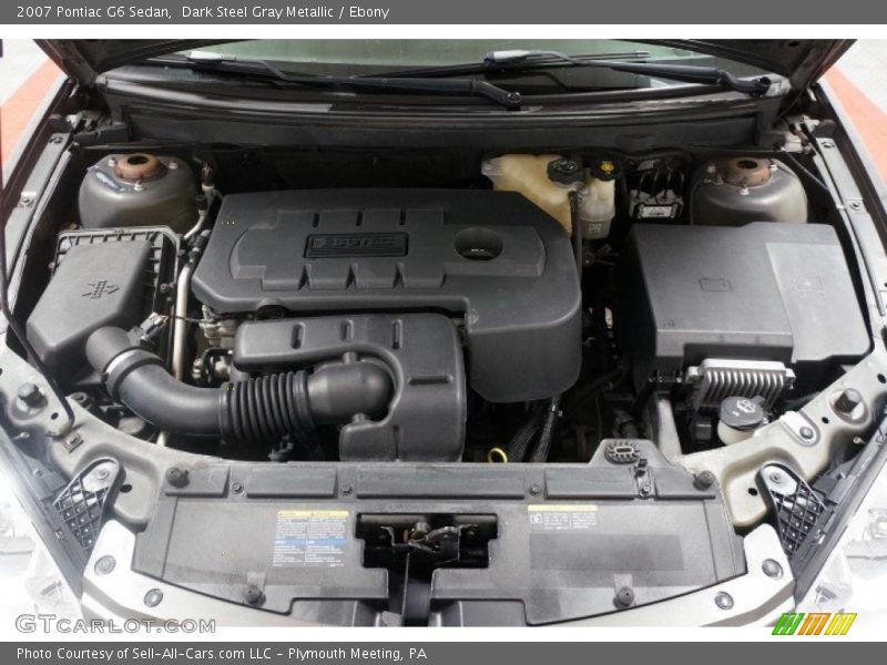 Dark Steel Gray Metallic / Ebony 2007 Pontiac G6 Sedan