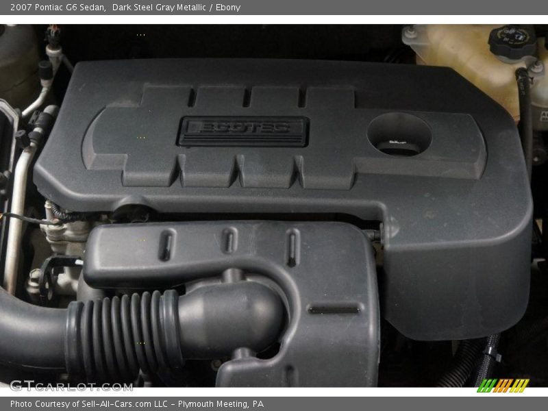 Dark Steel Gray Metallic / Ebony 2007 Pontiac G6 Sedan