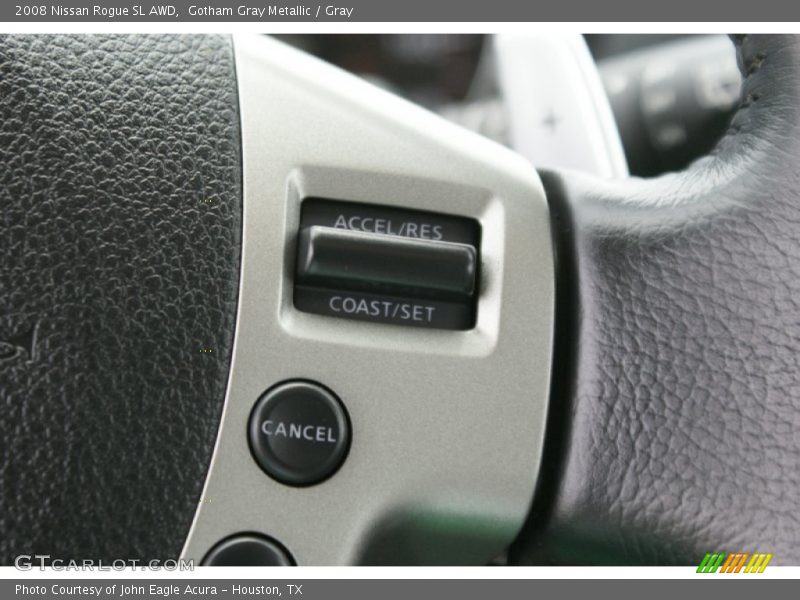 Gotham Gray Metallic / Gray 2008 Nissan Rogue SL AWD
