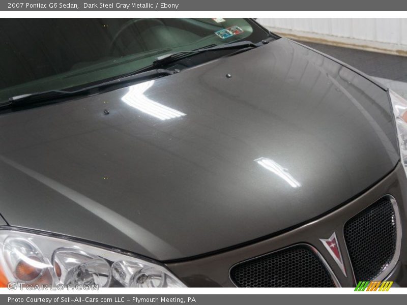 Dark Steel Gray Metallic / Ebony 2007 Pontiac G6 Sedan