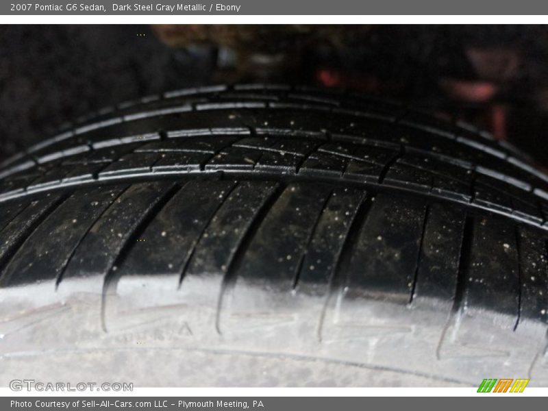 Dark Steel Gray Metallic / Ebony 2007 Pontiac G6 Sedan