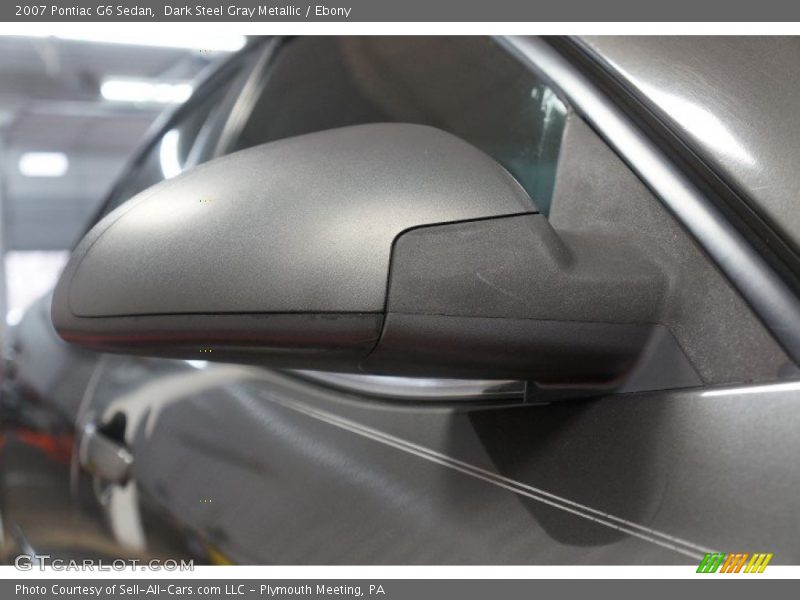 Dark Steel Gray Metallic / Ebony 2007 Pontiac G6 Sedan