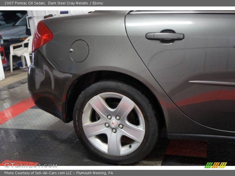 Dark Steel Gray Metallic / Ebony 2007 Pontiac G6 Sedan