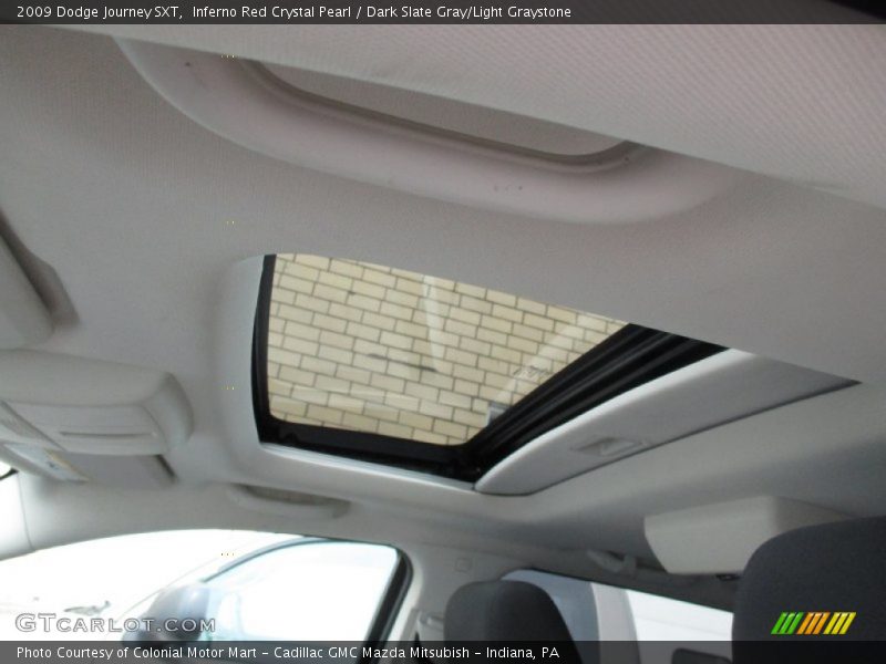 Inferno Red Crystal Pearl / Dark Slate Gray/Light Graystone 2009 Dodge Journey SXT